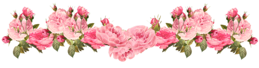 Decorative flower border